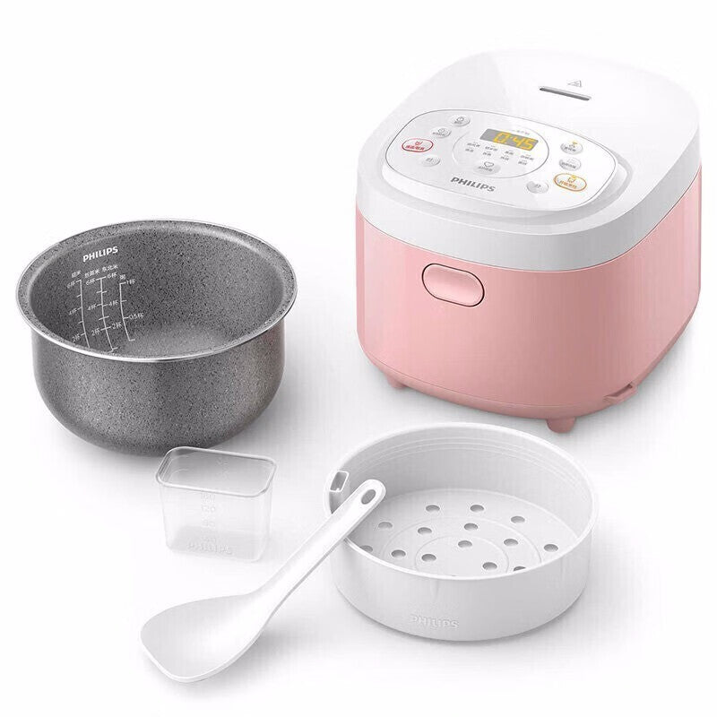 Philips 3L Smart IH Rice Cooker HD3173/21 - Intelligent Scheduling, Quick Heating, and Fluffy Rice Feature