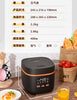 Philips 1.8L Mini Rice Cooker HD3063/20 - One-Touch Cyclonic Cooking with 24-Hour Smart Scheduling