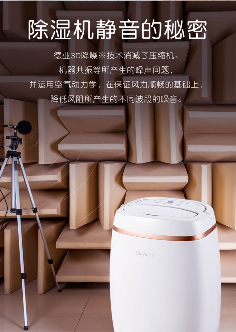 Deye DYD-E12A3 Dehumidifier 12L/Day Dehumidification/ WiFi/ 1 Year SG Warranty/ 3-pin SG Plug