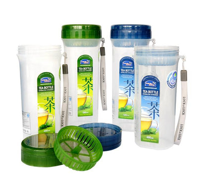 Free Gift No. 4 乐扣乐扣(lock&lock) Plastic Tea Bottle HPL935DB (580ml) Green Only
