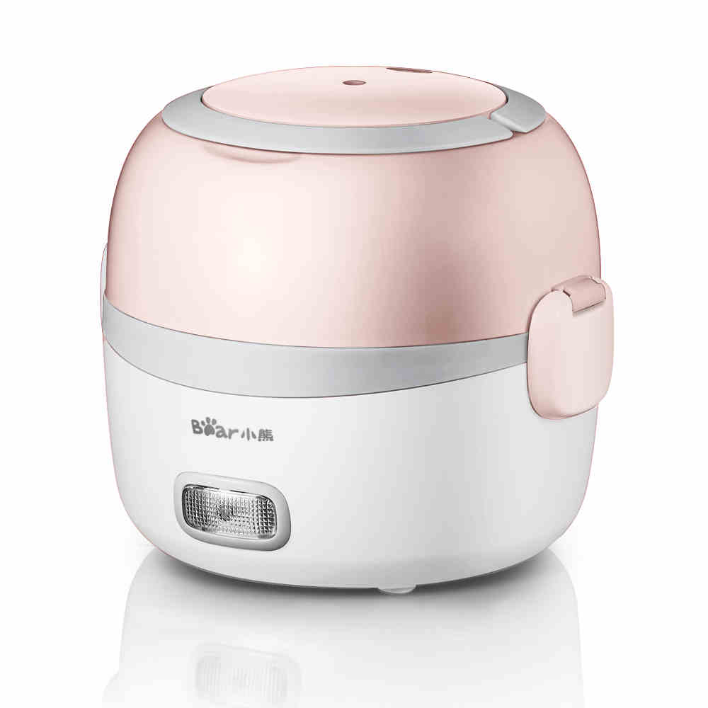 【Stock Clearance Promotion】Bear DFH-B13E5 1.3L Electric Lunch Box/ Mini Rice Cooker/ SG Plug/ 1 Year SG Warranty