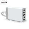 Anker PowerPort5 Lite USB Universal Charger 25W 5 Port Charging Device 5V/5A Output Cargador USB for Phone Tablet/SG Plug